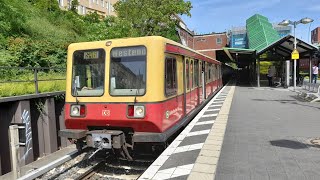 SBahn Berlin Mitfahrt von Südkreuz bis Ostkreuz in der BR 485 auf der S41 [upl. by Lenuahs67]