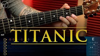 Titanic Theme  My Heart Will Go On Guitar Tutorial  TABS Christianvib [upl. by Sherfield594]