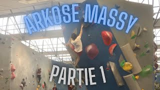 ON GRIMPE A ARKOSE MASSY  partie 1 [upl. by Hernardo467]