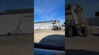 Roofing a Quonset Shingling and papering [upl. by Beckett151]