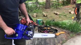 Review of Holzfforma G444 Chainsaw [upl. by Manella]