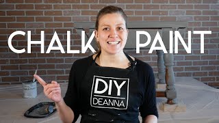 How to Chalk Paint Furniture  Beginners Guide to Chalk Paint amp Wax [upl. by Suidaht]