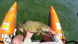 My best fly for Smallmouth Bass on Lake ErieThe Conflict Crayfish [upl. by Dotson]