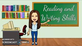 Reading and Writing SkillsDefinition Exemplification and Classification [upl. by Aicitan]