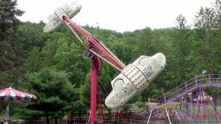 Satellite offride HD Knoebels Amusement Resort [upl. by Rahas]