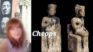 Cheops Khufu the owner of the Great pyramid in Giza  in Egyptian Museum [upl. by Roee]