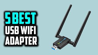 ✅ Top 5 Best USB WiFi Adapter For Desktop PC 2023 Reviewed amp Buying Guide [upl. by Leamsi]