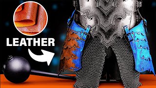 DIY Leather Tassets Hip Armor  Prince Armory Imperial Armor [upl. by Demmahom]