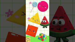 Shapes Song educationalsongs kidslearning kidssongs cartoon [upl. by Anelac]