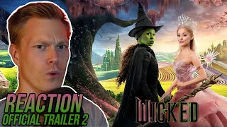 Wicked 2024 Trailer 2 REACTION  The Friendship Grows  With Ariana Grande amp Cynthia Erivo [upl. by Ayiak877]