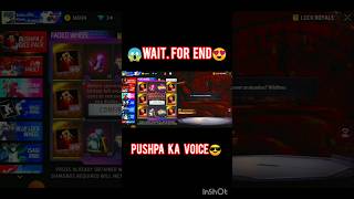 freefire pushpa ka voice a chuka haifreefire maishortvideo shortvideo tending youtubeshorts [upl. by Tigges]