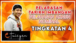 eTuisyen TINGKATAN 4 PRINSIP PERAKAUNAN Bab 8  Pelarasan Tarikh Imbangan [upl. by Gmur594]