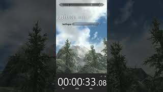 100 Alteration in 30 seconds  Skyrim skyrim exploit gaming skyrimgamers alteration [upl. by Walliw749]