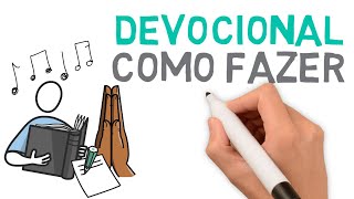 Dicas de como fazer um devocional estudo bíblico   136 [upl. by Rorry]