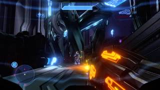 Halo 4 Campaign Walkthrough Mission 3 Forerunner HD [upl. by Aiuqram]