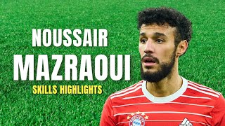 Noussair Mazraoui Skills Highlights 2024 [upl. by Adlare]