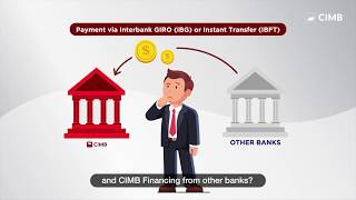 Pay your CIMB Credit Card amp Financing from other Bank using IBGIBFT [upl. by Aynwat]