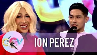 Ion Perez reveals that Vice Ganda is special to him  GGV [upl. by Ybbil]