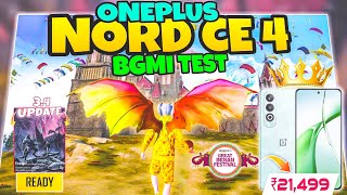 🔥OnePlus Nord CE 4 5G BGMI Test with Fps Meter  SD 7 Gen 3  Under 22k [upl. by Ennaeiluj269]