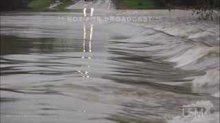 01242024 Austin County TX  FloodingRoad Closures [upl. by Franchot]