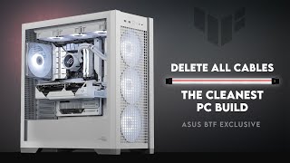 The Future of PC Building is Now  ASUS TUF Gaming GT302 ARGB  RTX 4070 Ti Super BTF White [upl. by Eilatan862]