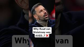 Rio Ferdinand reveals his theory as to why Ruud van Nistelrooy was AXED by Amorim👀❌mufc shorts [upl. by Silyhp]