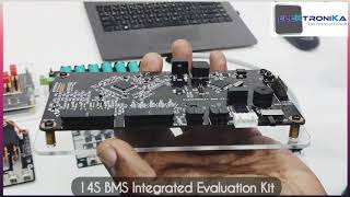 Elektronika 14S BMS Integrated Evaluation Kit demo [upl. by Lletnwahs171]