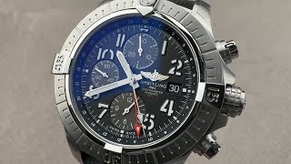 Breitling Avenger Chronograph GMT A24315101B1X2 Breitling Watch Review [upl. by Brunelle773]