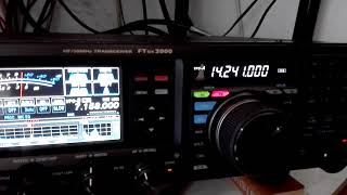 test yaesu ft3000 i1oou [upl. by Emiatej222]