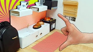 DIY Miniatura para Casa de Bonecas Cozinha [upl. by Nahtanha881]