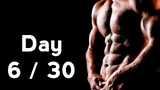 30 Days Six Pack Abs Workout Program Day 630 [upl. by Zaria]