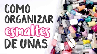 Organiza tus Esmaltes de Uñas en Cajones · FACIL ECONOMICO Y EN POCO ESPACIO 💅🏼💵 [upl. by Porty893]