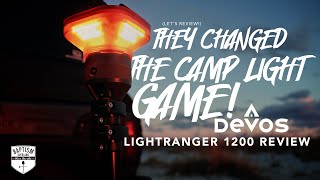 The GAME CHANGING Devos Lightranger 1200 Camp Light [upl. by Natek83]