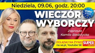 🔴 WYBORY EUROPEJSKIE 2024 WIECZÓR WYBORCZY  dr Mirosław Oczkoś dr hab Tomasz Słomka [upl. by Laurette]