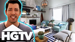 The Property Brothers Battle Over The Best Waterfront Living Room  Brother vs Brother [upl. by Bysshe]