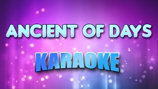 Ancient Of Days Karaoke amp Lyrics [upl. by Annah]