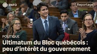 Le gouvernement de Justin Trudeau survit à une motion de censure [upl. by Dola]