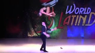 Elektra amp Thodoris Salsa Cabaret finals World Latin Dance Cup 2015 [upl. by Meraree971]