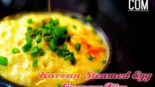 Korean Steamed Egg  Gyeran Jjim 계란찜 Light Fluffy amp Soupy [upl. by Ilyse]