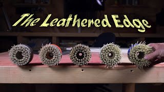 How To do a LEATHERED EDGE on Any Stone Fast and Easy [upl. by Godwin780]