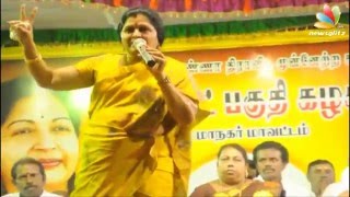 Nirmala PeriyasamyquotDMK has become Karunanidhi Kudumba Munnetra Kazhagamquot [upl. by Ranique]