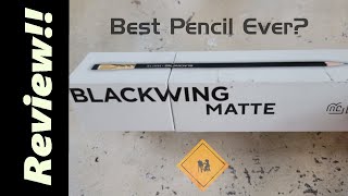 Trying Blackwing Matte Graphite Pencils for the First Time [upl. by Eelsha420]