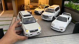 Realistic Toyota Car Collection 118 Scale  Real like Diecast Model Cars [upl. by Blanc518]