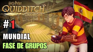 Harry Potter Quidditch Champions PS5  Fase de Grupos del Mundial [upl. by Bautram]