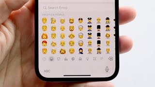 Are There New Emojis On iOS 18 [upl. by Ynamreg610]