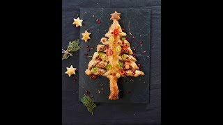 Recept Kleurrijk versierde kerstboom en Sneeuwman van pizzadeeg – Colruyt [upl. by Lorelie]