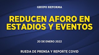 Reducen al 30 aforos en estadios y masivos  Nuevo León [upl. by Enninaej140]