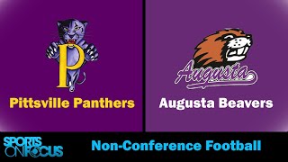 Pittsville  Augusta  NonConference Football [upl. by Lyrradal]