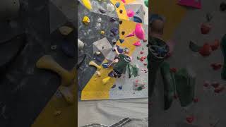 Cramped midwall dyno very fun dyno climbing rockclimbing [upl. by Colt]