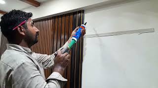 MUCI HOMES  wpc wall panel installation  wpc wall panel shop in Islamabad [upl. by Ayanahs63]